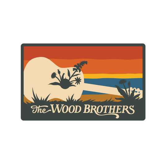 The Wood Brothers Sunset Sticker